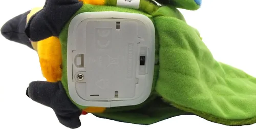 Vista 6 de Loro parlante – repite lo que dices con linda voz – Juguete electrónico de peluche que habla de mascotas para niños, juguetes de fiesta de regalo