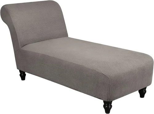 Vista 10 de IMYOGI Fundas elásticas para sofá de alta elasticidad, funda para diván Longue sin brazos para sala de estar, antideslizante, lavable, protector