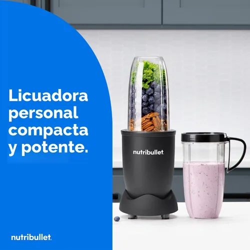 Vista 2 de NutriBullet® Pro Extractor de Nutrientes, 900W, Negro Mate