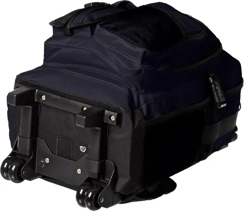 Vista 7 de Everest DeluxeMochila con ruedas., Marino), 5045WH-NY
