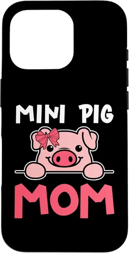 Vista 20 de Cute Mini Pig Mom Miniature Pig Owner Women Case for iPhone 16