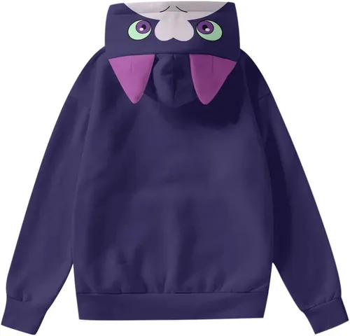 Vista 2 de TOH King - Sudadera con capucha de anime para cosplay