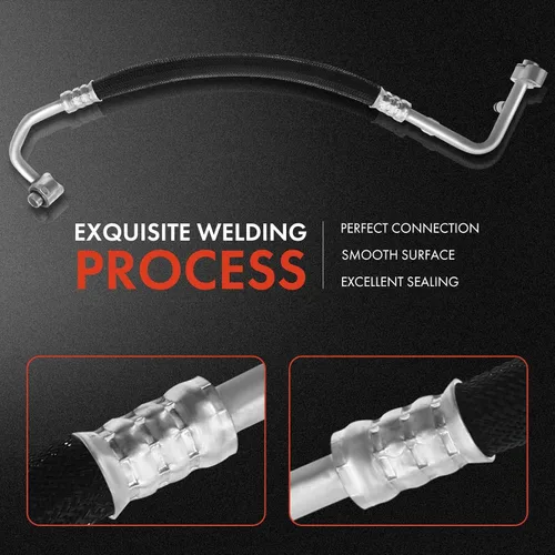Vista 5 de A-Premium Conjunto de manguera de línea de descarga de A/C compatible con Dodge Avenger 2008-2014 y Chrysler 200 2011-2014, Sebring 2007-2010, 2.0L