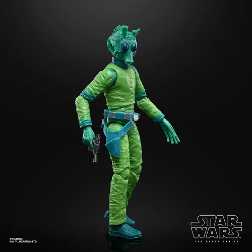 Vista 6 de STAR WARS The Black Series Greedo - Figura coleccionable de la trilogía original del 50 aniversario de Lucasfilm de 6 pulgadas (exclusivo de Amazon)