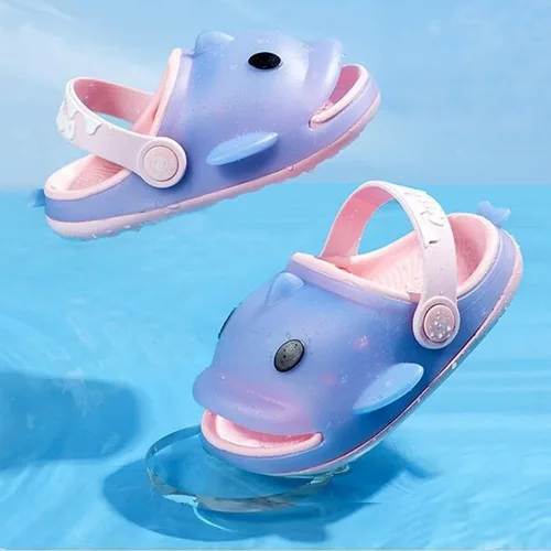 Vista 6 de Sandalias de Dophin con luz flash para niños y niñas