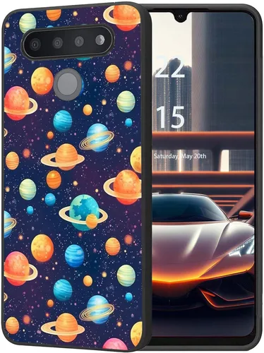 Vista 32 de Funda protectora duradera para LG Stylo 6 para LG Stylo 6 2020 6.8 pulgadas, diseño de hojas de aguacate