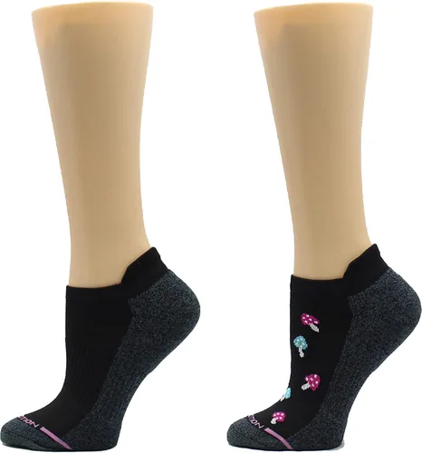 Vista 5 de Dr. Motion calcetines de compresión de corte bajo para mujer, 2 piezas
