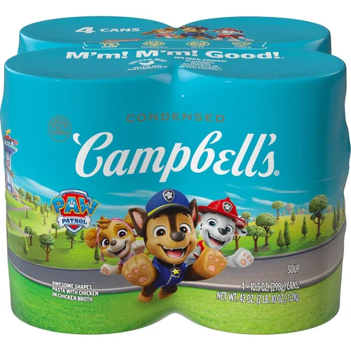Vista 12 de Campbell's Sopa condensada para niños, pasta de Disney Princess Cool Shapes con pollo en caldo de pollo, lata de 10.5 onzas (paquete de 4)
