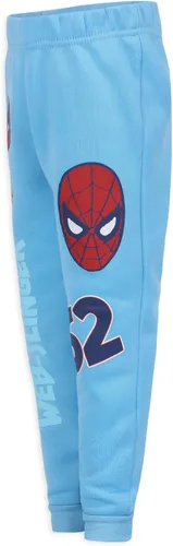 Vista 8 de Marvel Spider-Man - Conjunto de sudadera y pantalones para niños pequeños y grandes - Verde