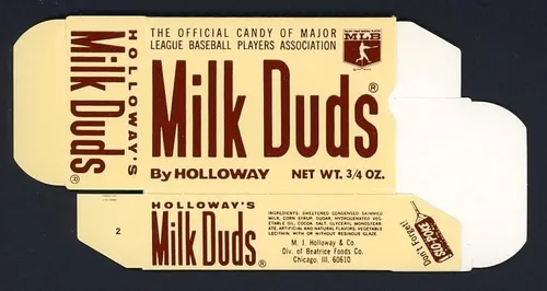 Vista 2 de 1971 Milk Duds #2 Rico Carty Braves EX-MT Caja Completa 456424 Kit Tarjetas Jóvenes