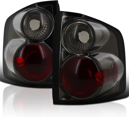 Vista 9 de SPEC-D TUNING Luces traseras de lente transparente de carcasa negra compatibles con Chevy S10 1994-2004, GMC Sonoma 1994-2004, Isuzu Hombre