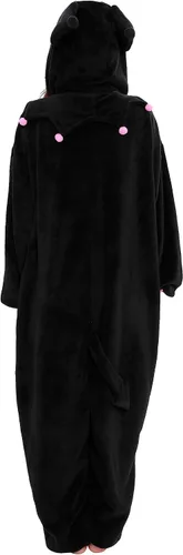 Vista 8 de SAZAC Kuromi Kigurumi - Mono de disfraz de Halloween