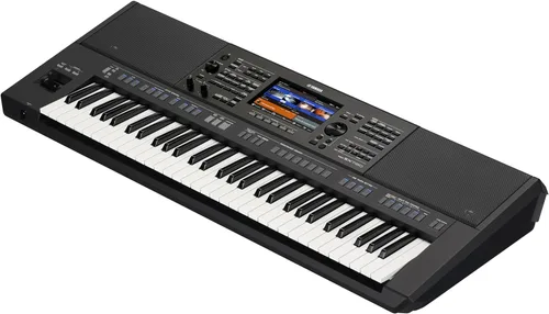 Vista 3 de Yamaha Teclado arreglista de 61 teclas, múltiples estilos y voces, perillas de control en vivo asignables PSRSX720