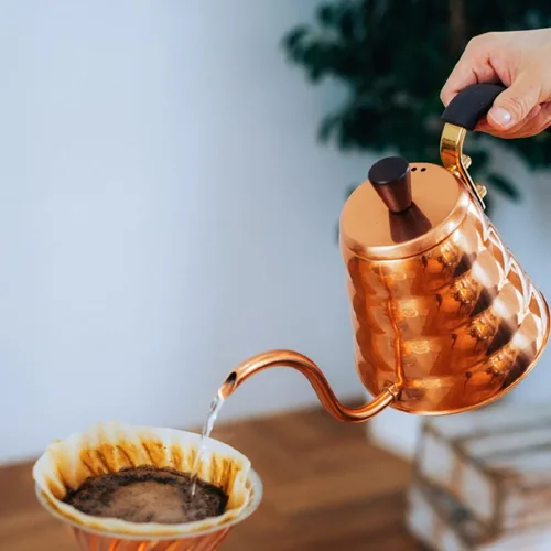 Vista 6 de Hario V60 "Buono" - Hervidor de goteo con cuello de cisne