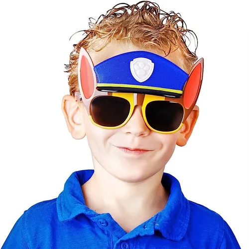 Vista 3 de Lentes de sol para niños de la Patrulla de Cachorros, 8 años, Azul