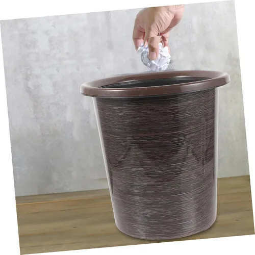 Vista 5 de Cabilock Cubo de basura de plástico para reciclaje, cubo de flores de café, cubo de basura de oficina, contenedores de plástico para llevar