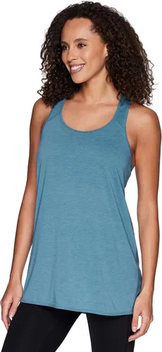Vista 3 de RBX Active - Camiseta de tirantes para mujer con detalle trasero, holgada.