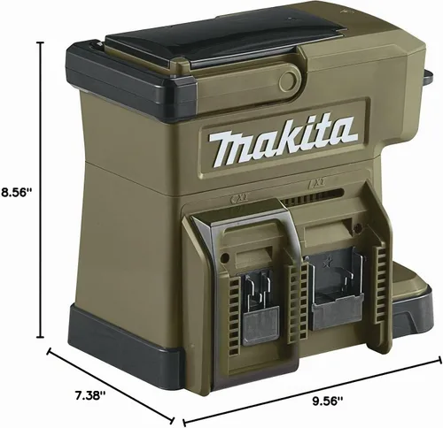 Vista 9 de Makita ADCM501Z Outdoor Adventure™ 18V LXT® Cafetera para Exteriores, Solo Herramienta verde (camo green)