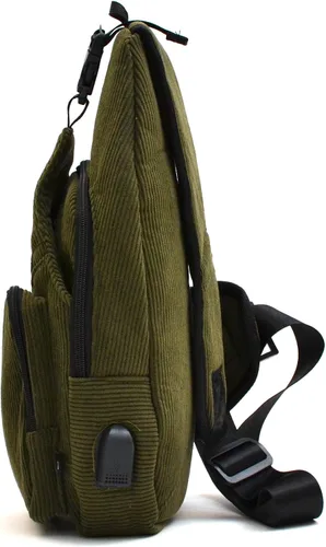 Vista 73 de Nupouch Mochila cruzada antirrobo, carga USB, mochila ligera para viajes, senderismo, todos los días