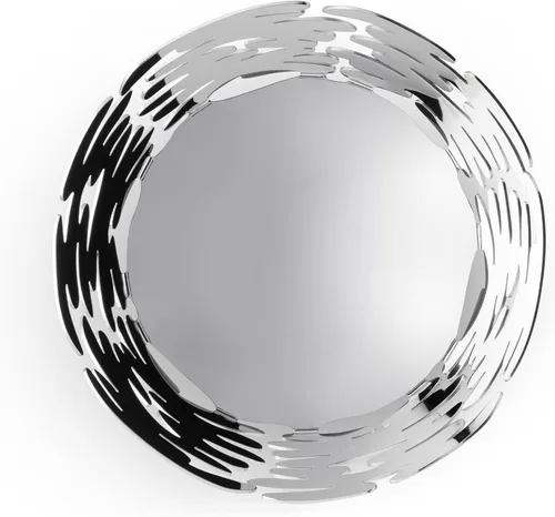 Vista 2 de Alessi BM10/18 Barket Cesta redonda de acero inoxidable 18/10., Blanco