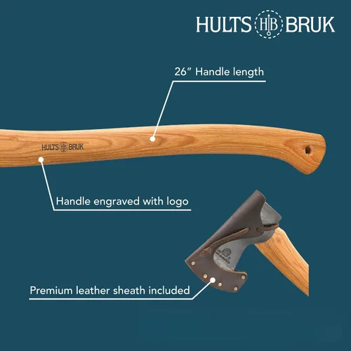 Vista 6 de Hults Bruk Kisa Felling Axe