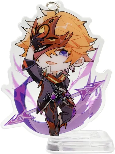 Vista 55 de YJacuing Genshin Impact - Figura de llavero de acrílico