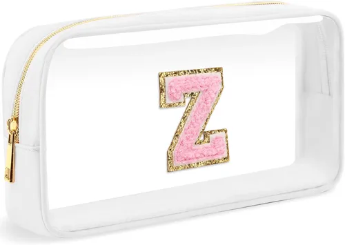 Vista 20 de Bolsa de Maquillaje Transparente Pequeña Bolsa de Cosméticos Bolsa de Viaje de Artículos de Aseo Bolsa Transparente con Cremallera Bolso Organizador