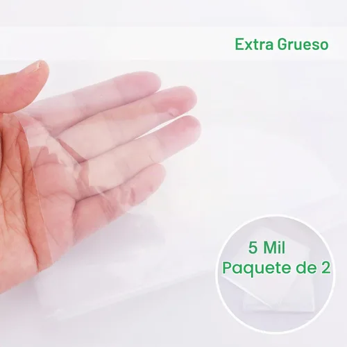 Vista 2 de Paquete de 2 bolsas de colchón para mudanzas, bolsa de almacenamiento de colchón de tamaño individual, resistente de 5 mil, protección de funda
