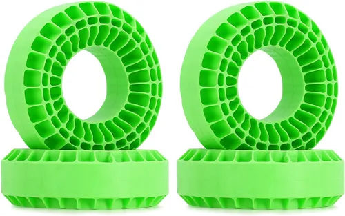 Vista 10 de INJORA Espuma de inserciones de goma de silicona para neumáticos de 4.173-4.252 in 1.9" (azul)