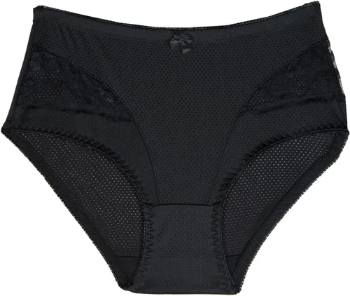 Vista 5 de #6027 - Paquete de 4 calzoncillos de malla para mujer, bragas transpirables, ropa interior cómoda