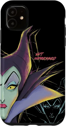 Vista 8 de iPhone 16 Disney Villains Maléfica No Impressed Funda de Halloween