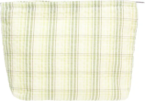 Vista 11 de Pazimiik Bolsa de maquillaje floral, grande, de algodón, con cremallera para bolsa de viaje, organizador de maquillaje de lona para mujeres