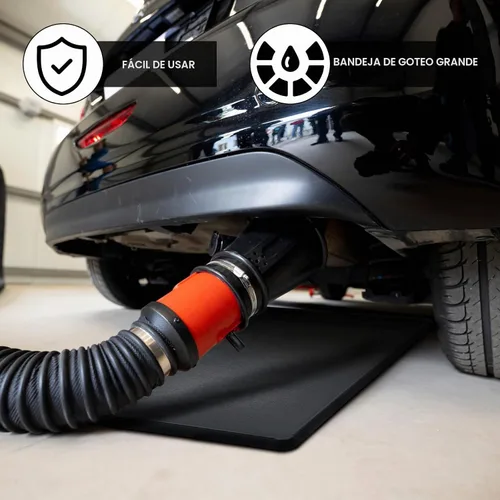Vista 5 de 2 Piezas Bandeja de Goteo Automática de Aceite Bandeja de Goteo de Aceite para Debajo del Automóvil, Bandeja de Aceite de Plástico para Mantener