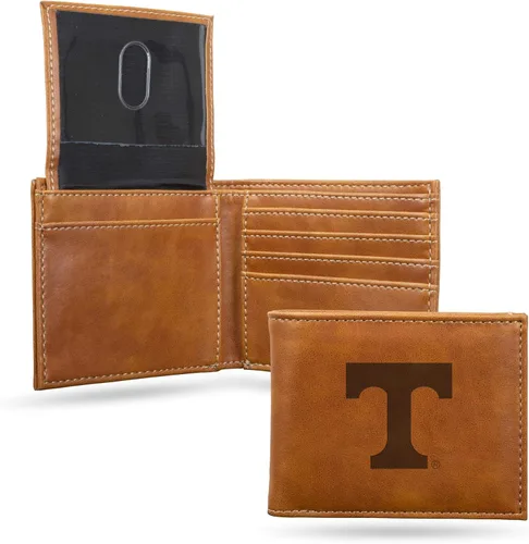 Vista 113 de NCAA Rico Industries Cartera Billetera con Grabado Láser Cartera Billetera con Grabado Láser - Diseño Delgado - Gran Regalo