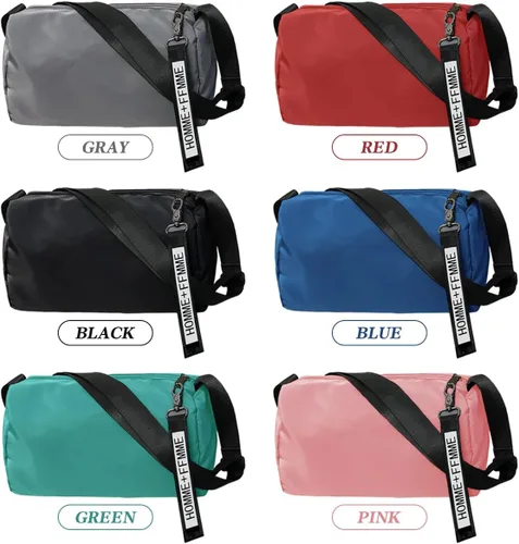 Vista 7 de Bolso cruzado de hombro para hombres y mujeres, artículos esenciales diarios, para viajes, gimnasio