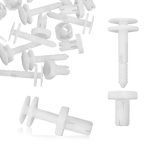 Vista 4 de Hoypeyfiy Kit de 25 clips de retención para panel de puerta de automóvil, panel de moldura de puerta, retenedor tipo empuje 15960325 repuesto