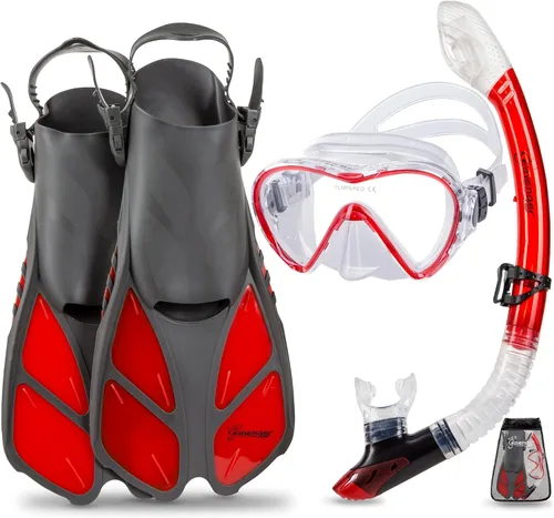Vista 13 de Seavenger Conjunto de Snorkel Aviator con Bolsa de Equipo