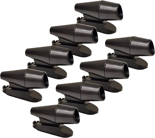 Vista 10 de 8 silbatos de ciervo para vehículos activados por viento, color negro
