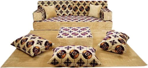 Vista 47 de arabicsofa Cojines Majlis de piso tradicionales: asientos modulares Diwan seccionales