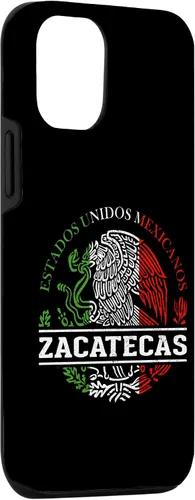 Vista 3 de Funda para iPhone 15 Zacatecas Bandera Mexicana Bandera Mexicana