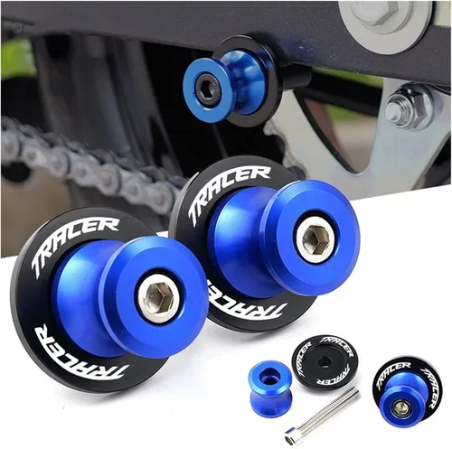 Vista 2 de Carretes de basculante CNC de 0.236 in para motocicleta, tornillos deslizantes para Yamaha Tracer900 GT Tracer 900 700 GT MT09 MT07 Tracer 7 GT 9 GT