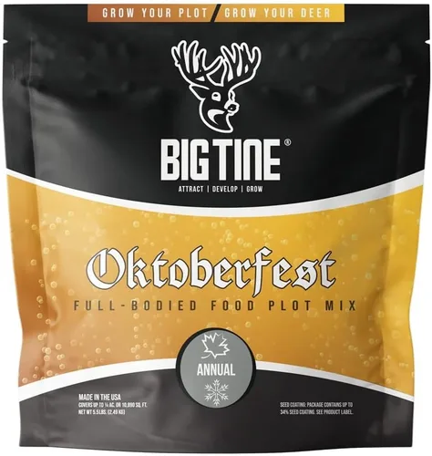 Vista 9 de Big Tine Mezcla de parcelas de alimentos, nabos Advantage, bolsa de 3 libras, anual otoño/invierno, extremadamente versátil, resistente a la sequía