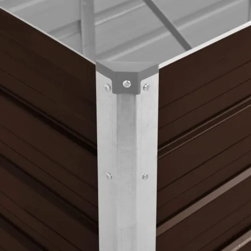 Vista 5 de Garden Raised Bed,Garden Bed,Raised Garden Beds Outdoor,Above Ground Garden Bed,Herb Garden Planter Outdoor,for in Balcony,Patio or Yard,Brown