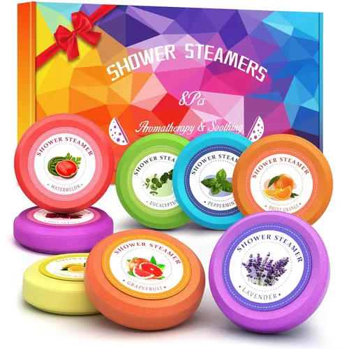Vista 11 de Vaporizadores de ducha para hombres, bombas de ducha, aromaterapia, relajación, spa, regalos de cumpleaños para hombres, rellenos de canasta