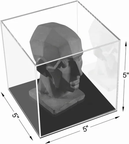 Vista 6 de Cliselda - Vitrina acrílica para coleccionables y modelos (5 x 5 x 5 pulgadas)