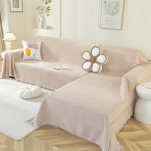 Vista 8 de OstepDecor Fundas para sofá modular, 2 piezas, manta de sofá en forma de L, funda de sofá seccional, lavable, fundas para sofá chaise lounge