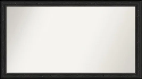 Vista 402 de Amanti Art Espejo personalizado, gran espejo de baño estrecho, espejo de pared o espejo de tocador de baño sobre el fregadero (24 x 24 pulgadas)