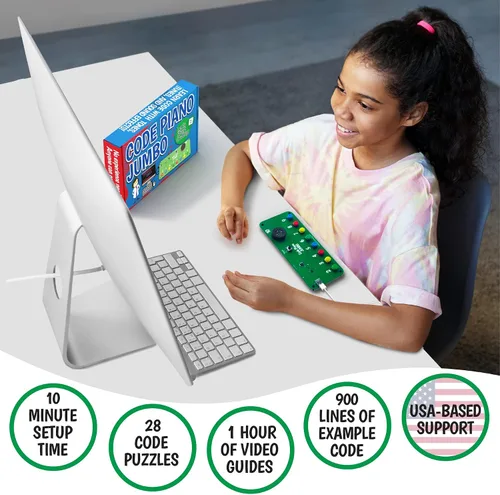 Vista 4 de Paquete: Code Rocket y Code Piano Jumbo. ¡Combina y ahorra en dos de nuestros kits más populares!