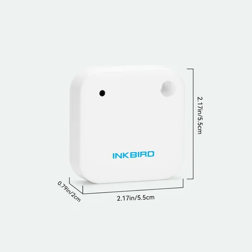 Vista 7 de Termómetro inteligente Inkbird, termómetro inalámbrico para congelador Bluetooth con sensor de temperatura, con APP para Android y iOS