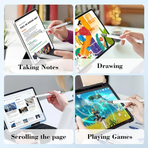 Vista 8 de Mixoo Lápiz capacitivo universal para pantalla táctil iPhone iPad Android Tablet Apple Kindle Switch Chromebook Galaxy todas las pantallas táctiles